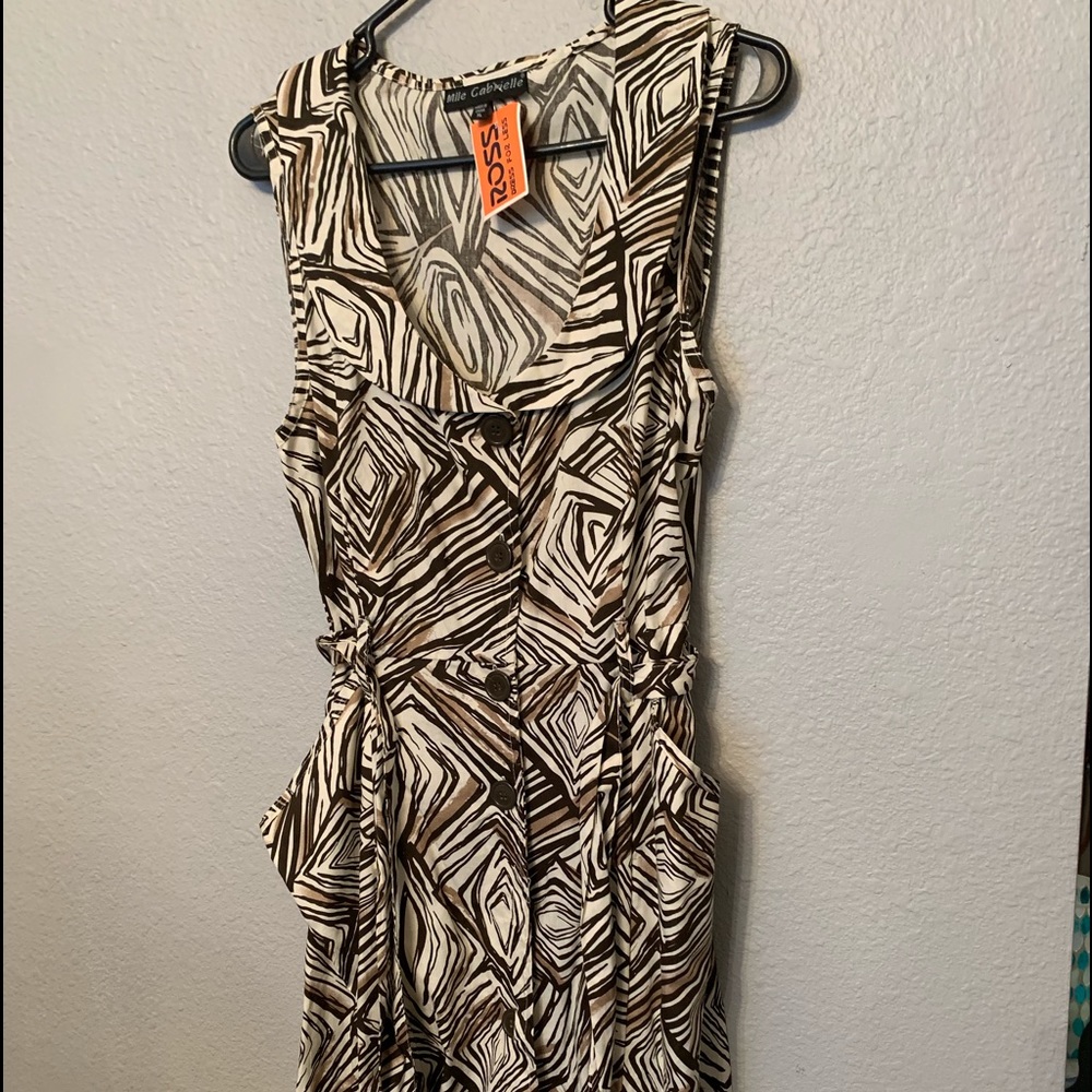 Belted dress